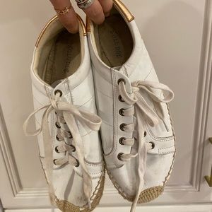 White Soludos Sneakers